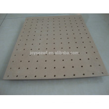 plain holed mdf board